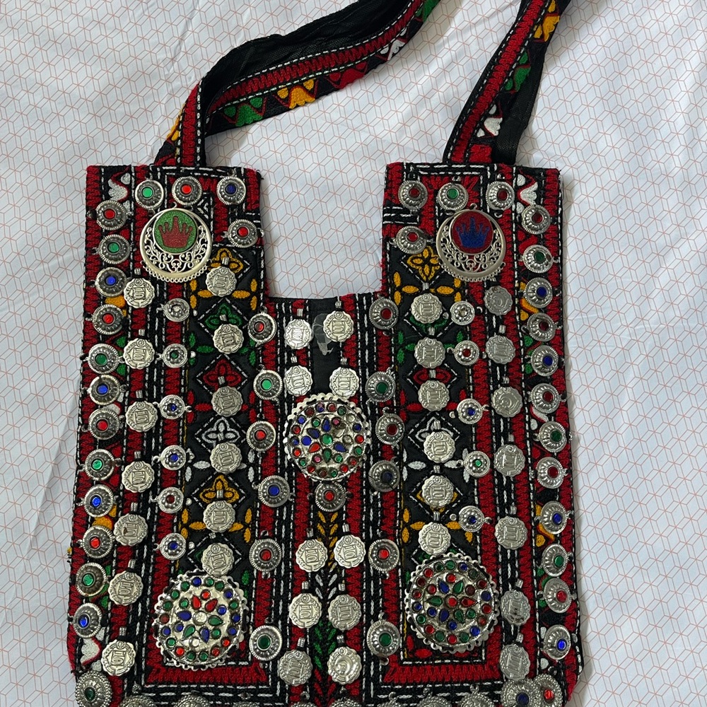 Afghani beautiful thought bag you can use on the beach
